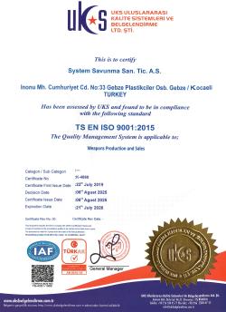 QUALITY MANAGEMENT SYSTEM