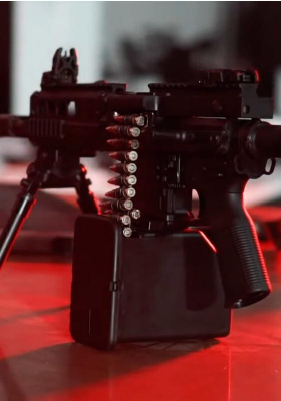 The World's Lightest Machine Gun: System Defense MFR56